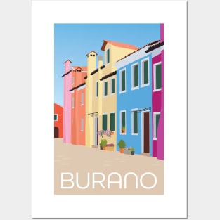 Burano Italy Posters and Art